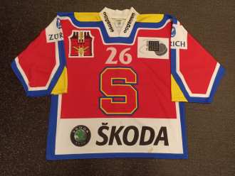 Jiří Zelenka - HC Sparta Praha - Spengler Cup 2003 - game worn jersey