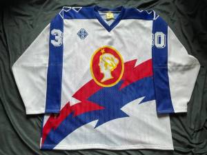 Poldi Kladno 1989/90 team issued Jersey