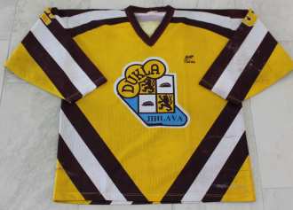 ASD Dukla Jihlava 1990/91 - Petr Kaňkovský - game worn jersey