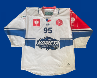 Alexander Mallet #95 /  HC KOMETA BRNO / CHL 2018/2019 game worn jersey