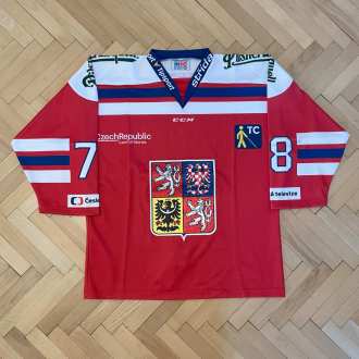 Robin HANZL #78 - 2017/18 - Česká Republika - game worn jersey