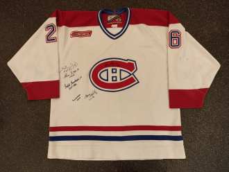 Martin Ručinský - Montreal Canadiens - 1999/00 - game worn jersey