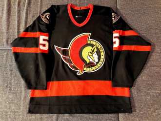 Radek Hamr - Ottawa Senators 93/94 - game worn jersey
