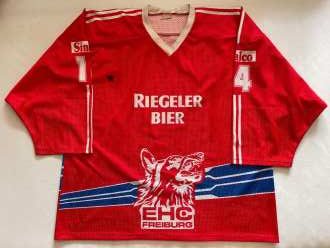 Miroslav Fryčer EHC Freiburg 1989/90 game worn jersey